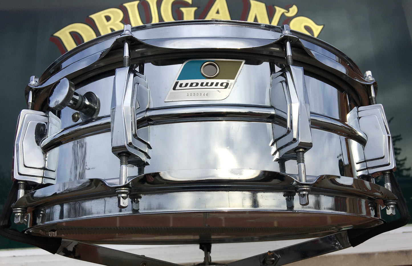 Vintage 1976 Ludwig Supraphoinc 5x14 Snare Drum LM 400 - EXTRA CLEAN!