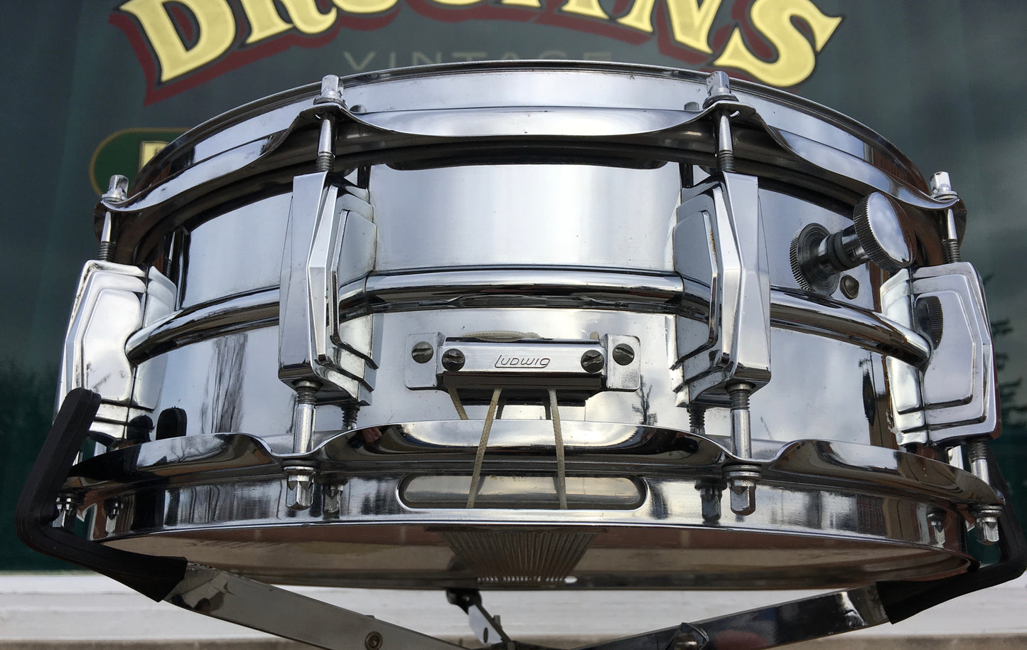 Vintage 1976 Ludwig Supraphoinc 5x14 Snare Drum LM 400 - EXTRA CLEAN!