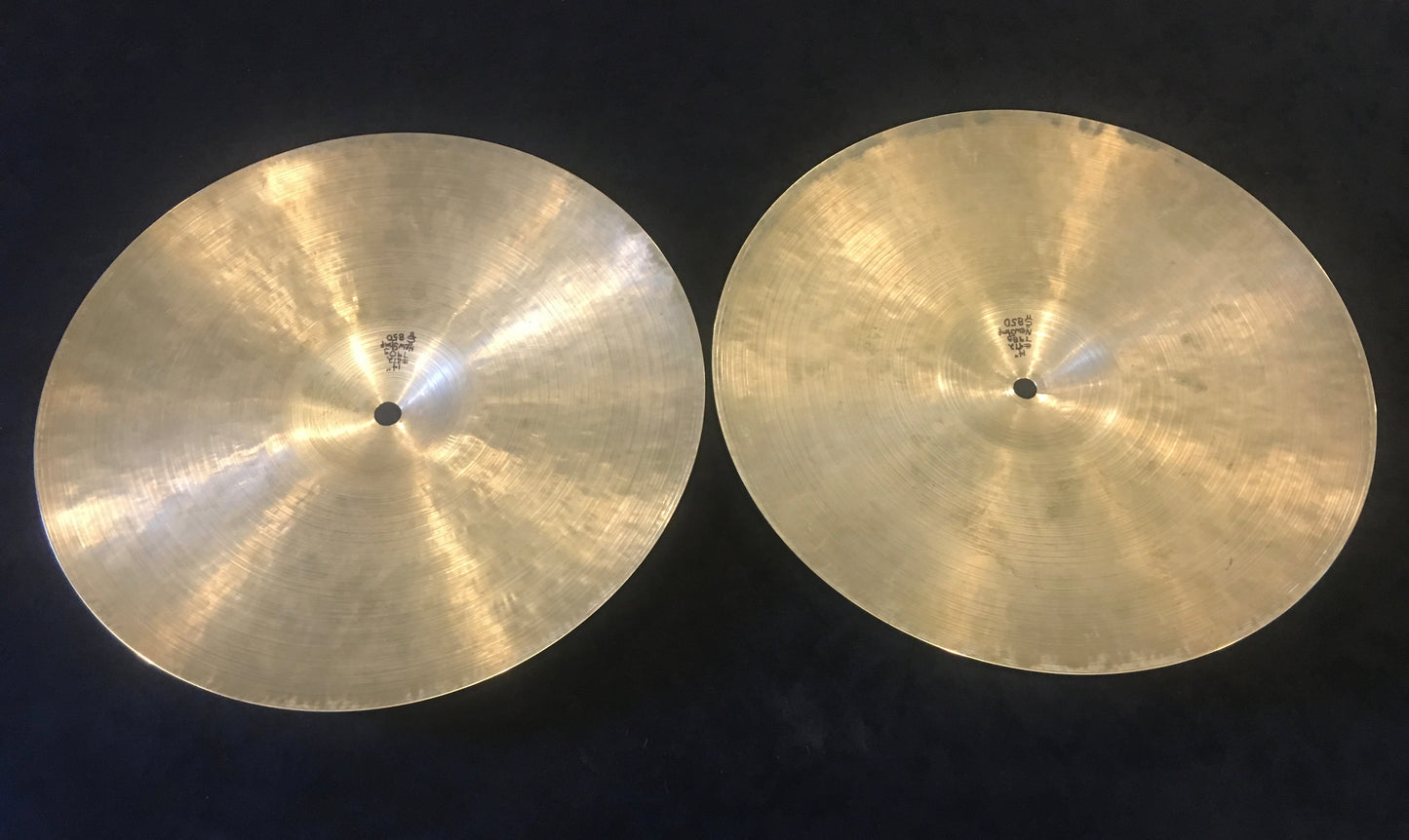 14" K Zildjian Istanbul Hi-Hat Cymbals New Stamp 790/798g #472