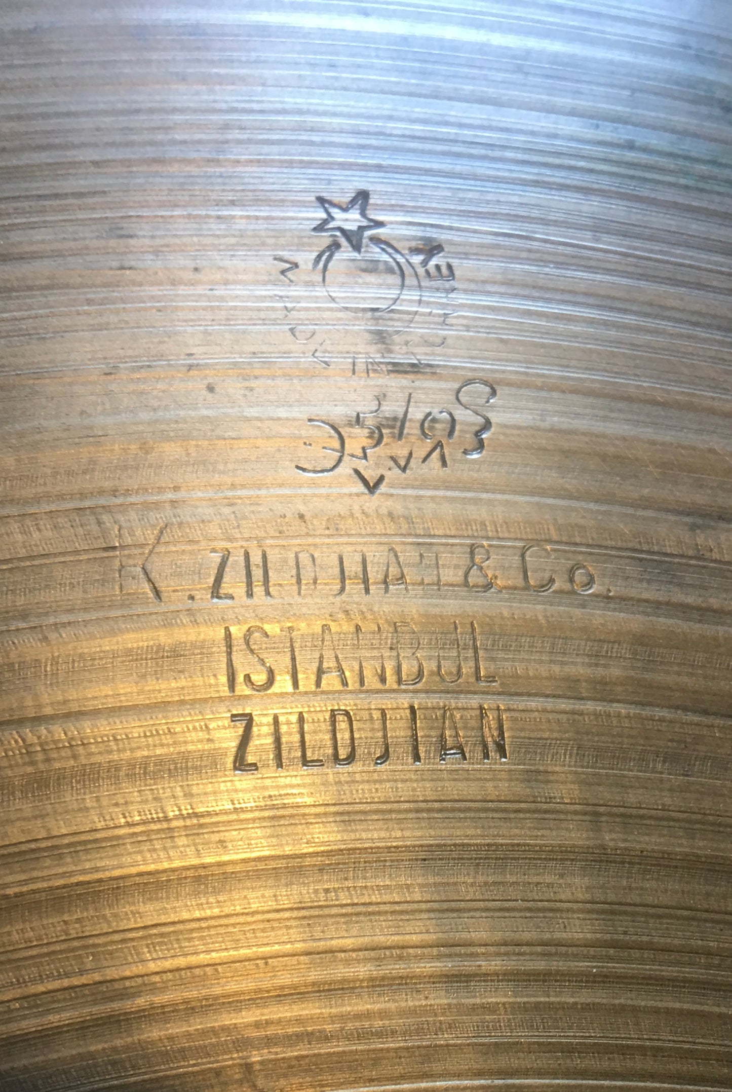 14" K Zildjian Istanbul Hi-Hat Cymbals New Stamp 790/798g #472