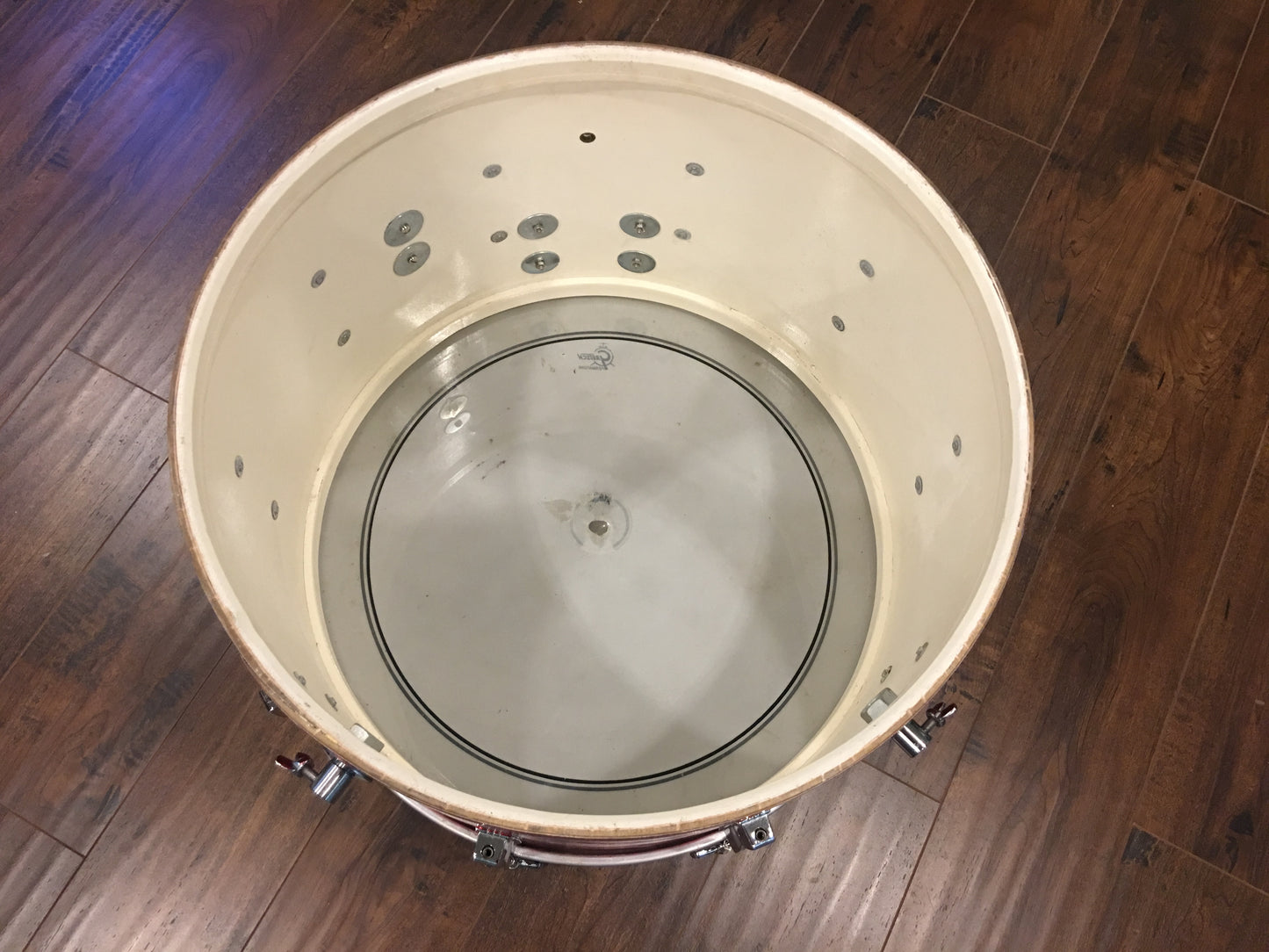 1966 Ludwig Club Date Drum Set - Red Sparkle 22/13/14x14