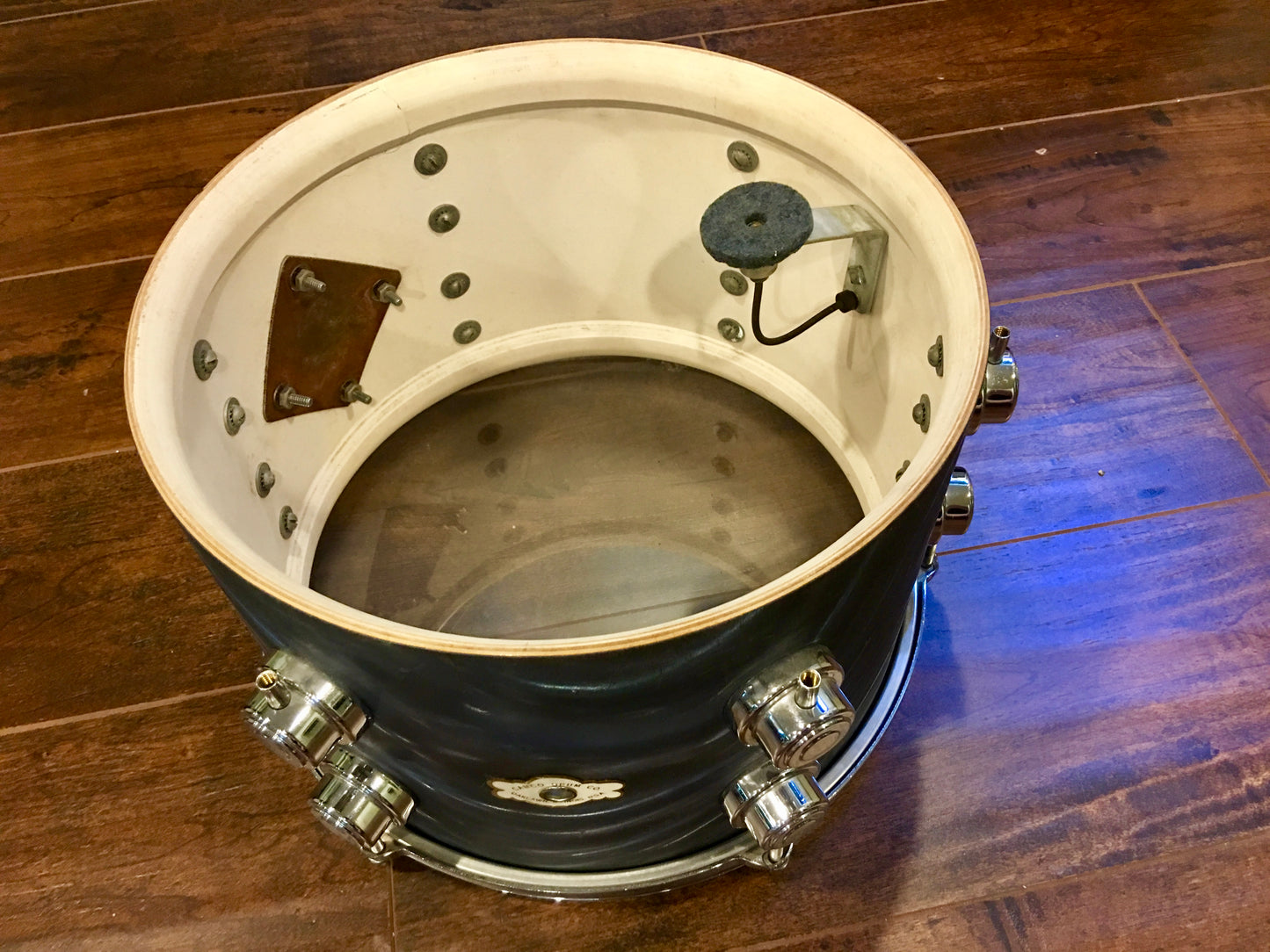 1960s Camco Aristocrat Oaklawn Charcoal Moire Drum Set 22/12/16
