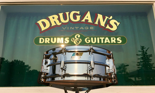 Vintage April 23 1971 Ludwig Supraphoinc 5x14 Snare Drum LM 400 - 100% Original
