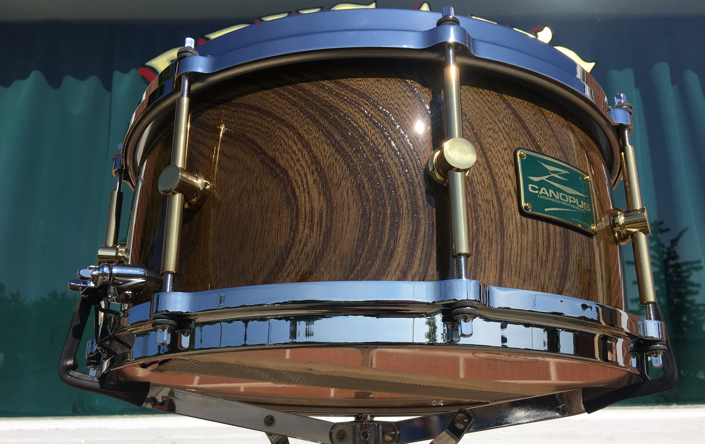 Canopus Zelkova Solid Snare 6.5"x14"