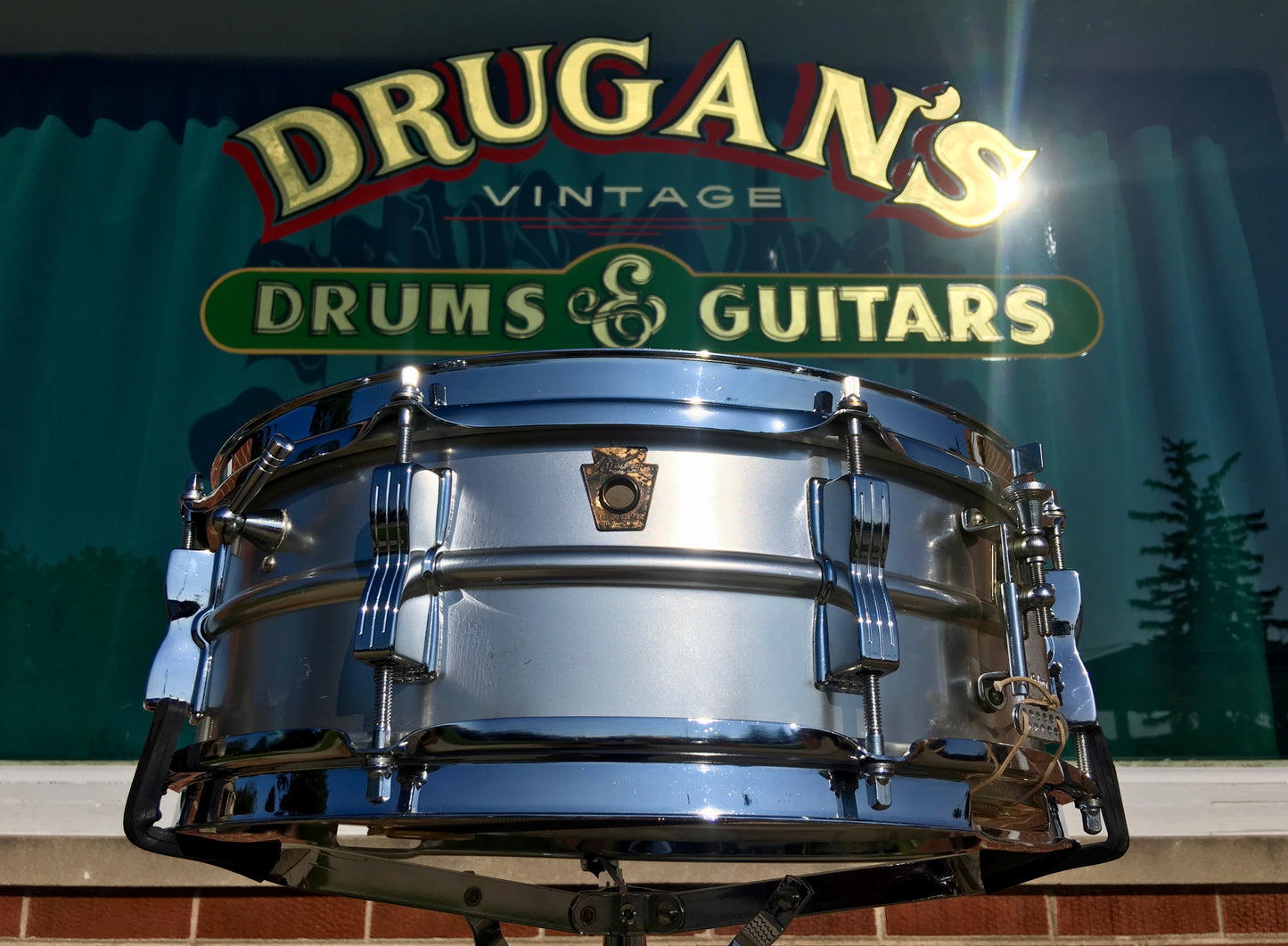 Vintage 1963 Ludwig Acrolite Keystone Snare Drum 5x14 - Early Acro!