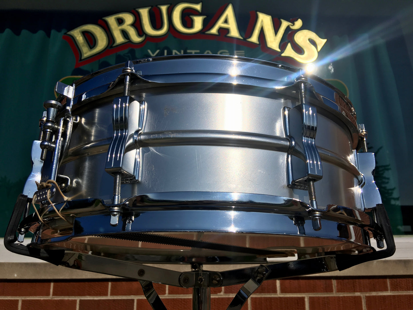 Vintage 1963 Ludwig Acrolite Keystone Snare Drum 5x14 - Early Acro!