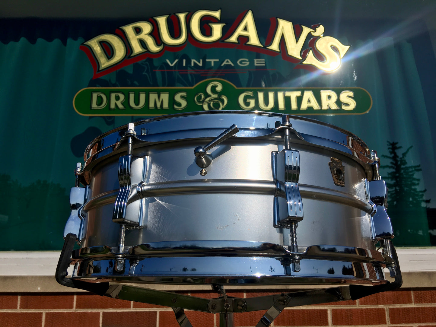 Vintage 1963 Ludwig Acrolite Keystone Snare Drum 5x14 - Early Acro!