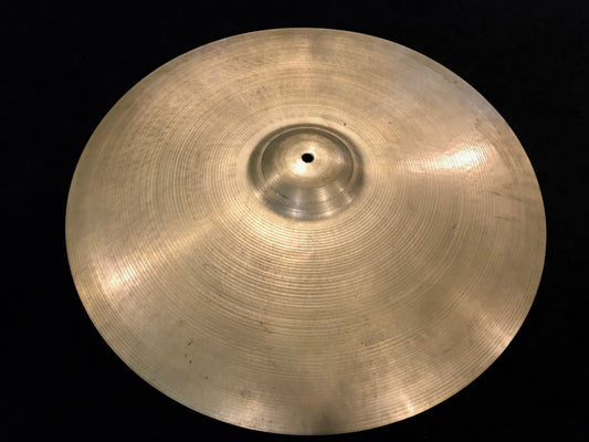 22" Zildjian A 1950's Hollow Block Large Stamp Ride Cymbal 2574g #523