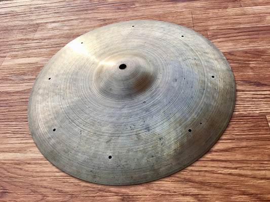 13" 1940's Zildjian A Pre Trans/2nd Stamp Sizzle Splash Cymbal 488g #521