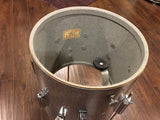 1960's Rogers 14x14 Tower Floor Tom Drum Silver Sparkle