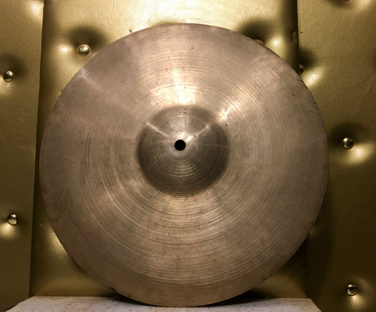 12" 1940's A Zildjian 2nd Stamp (Pre-Trans Stamp) Splash / Crash Cymbal EX THIN 362g #237