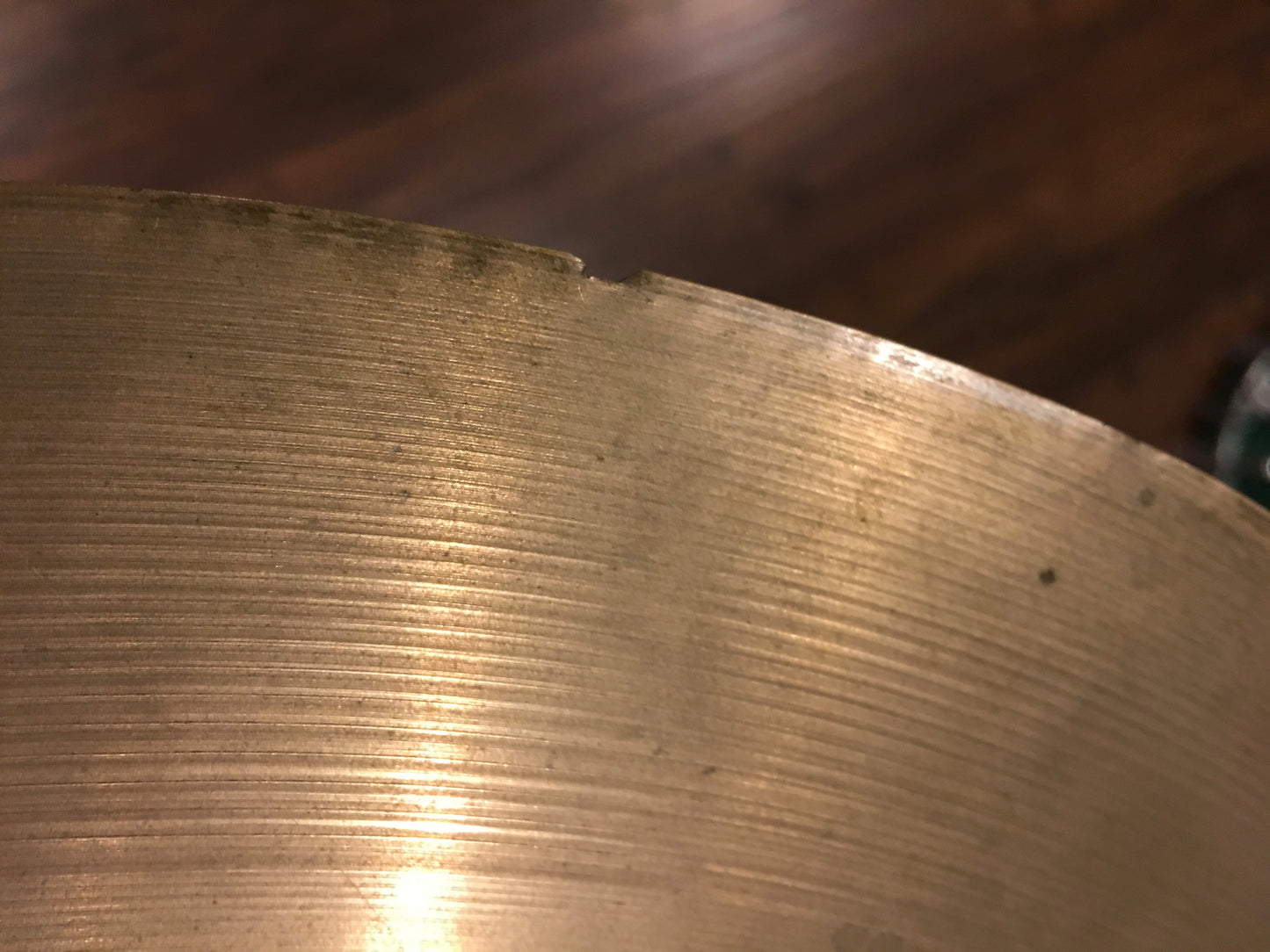 16" A Zildjian Trans Stamp Crash Cymbal 928g #57