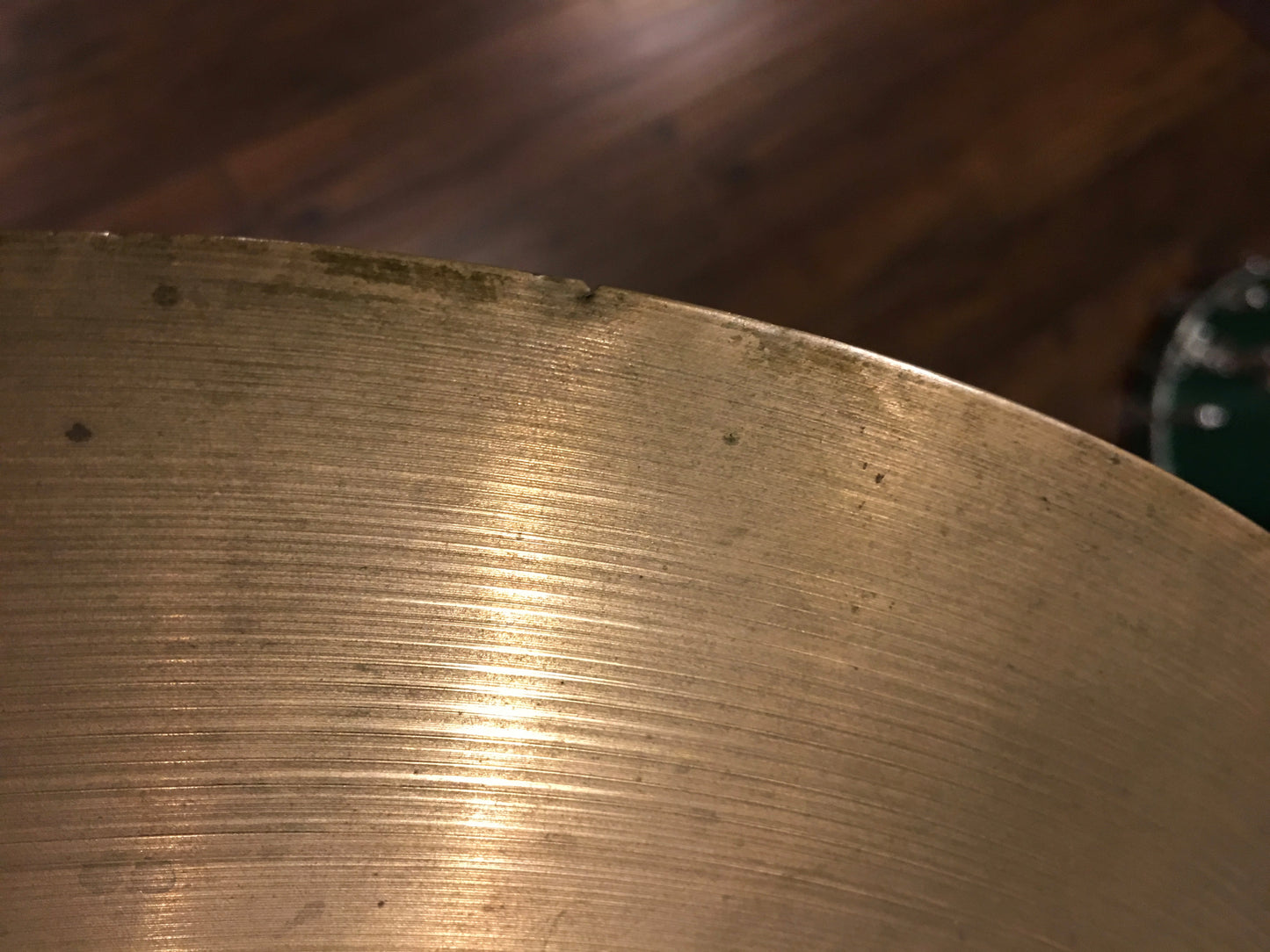 16" A Zildjian Trans Stamp Crash Cymbal 928g #57