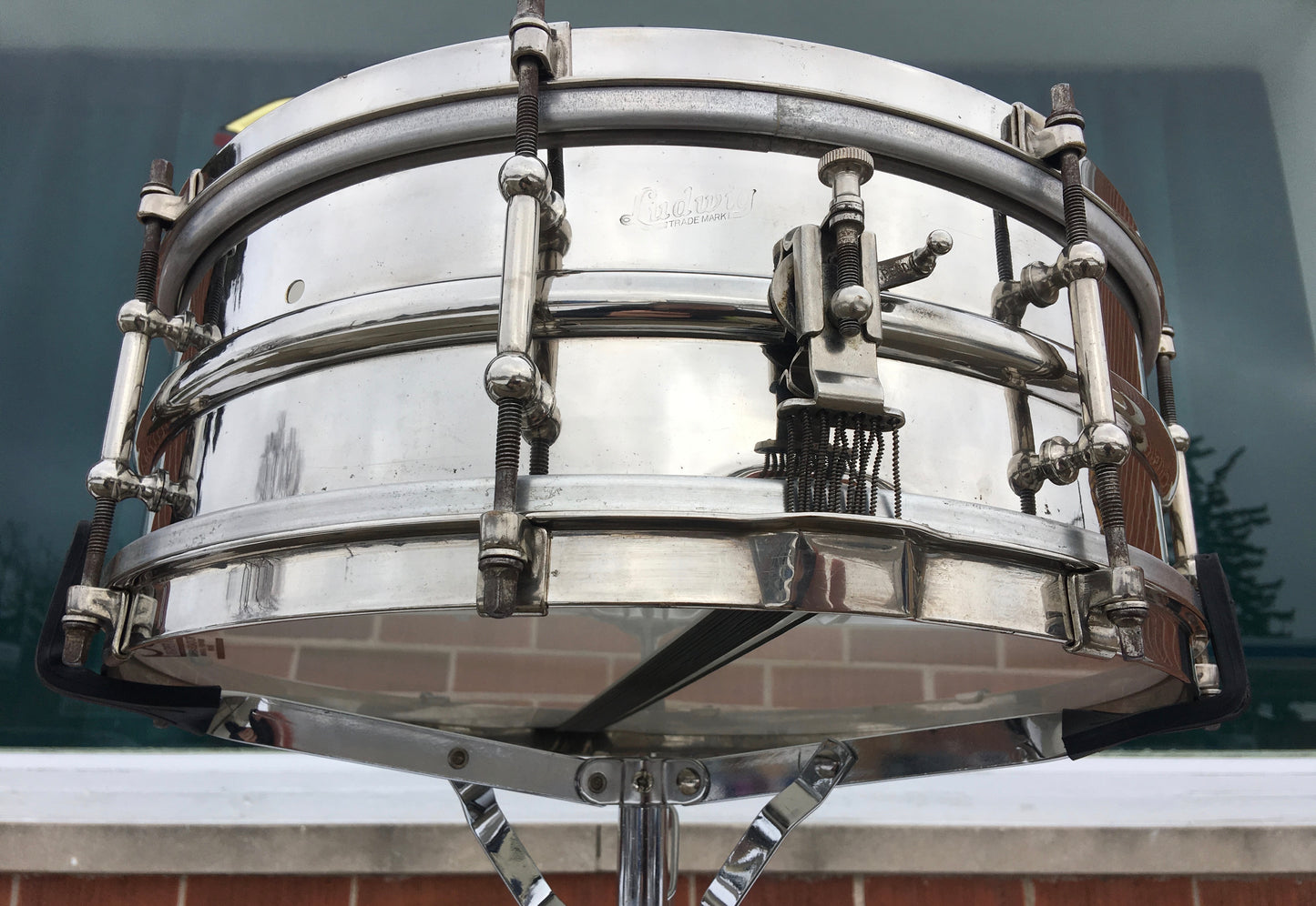 1920's Ludwig & Ludwig 5x14 Professional "All Round" Brass Snare Drum