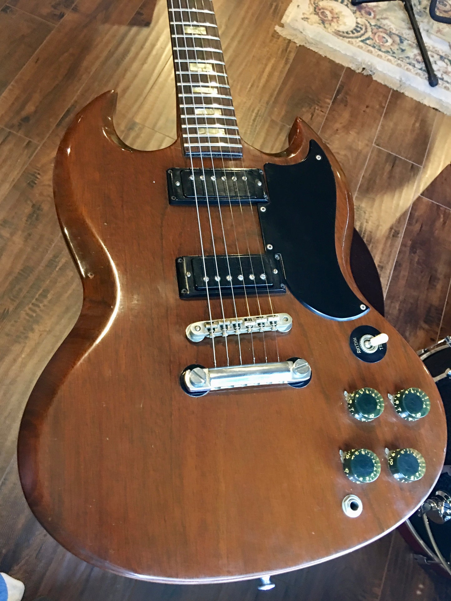 1973 Gibson SG Special Walnut Dual Humbuckers Excellent Condition OHSC