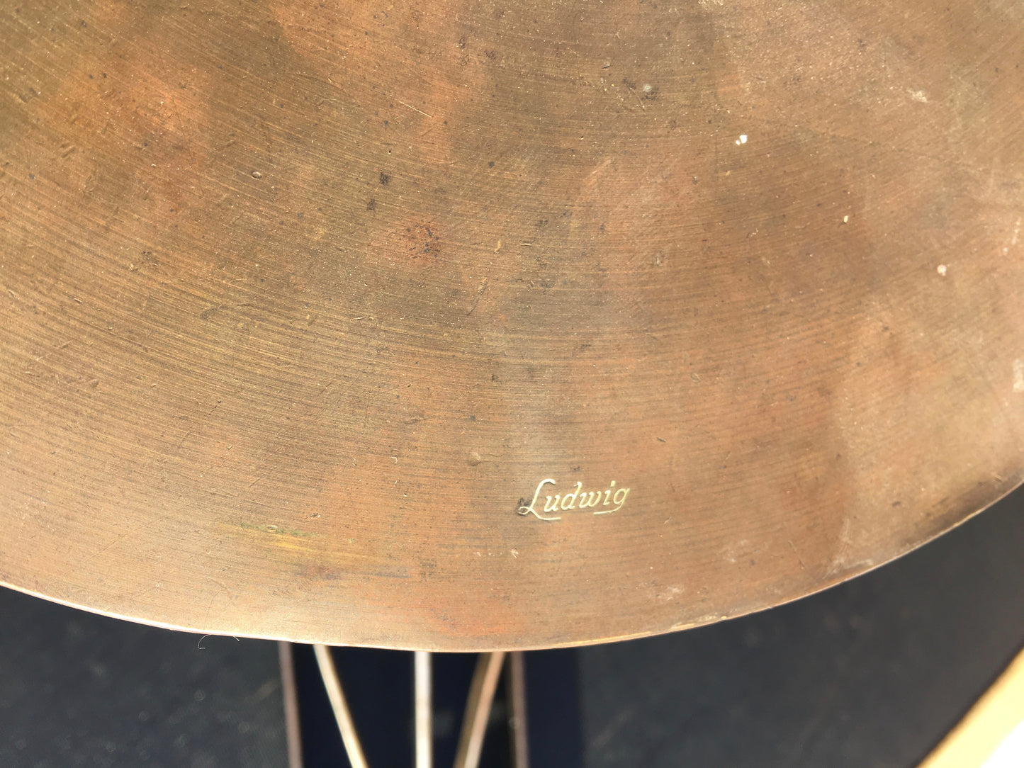 Early Walberg & Auge Low Boy Sock Hat / Hi-Hat Pedal w/ Ludwig Sock Cymbals