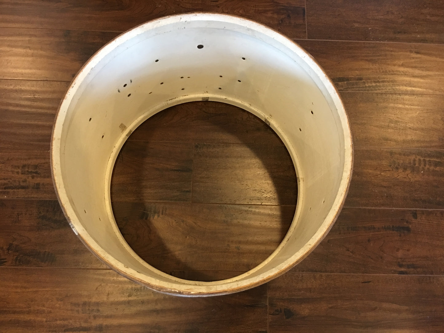 1960s Ludwig 14x20 Keystone Club Date Bass Drum Shell Oyster Black Pearl