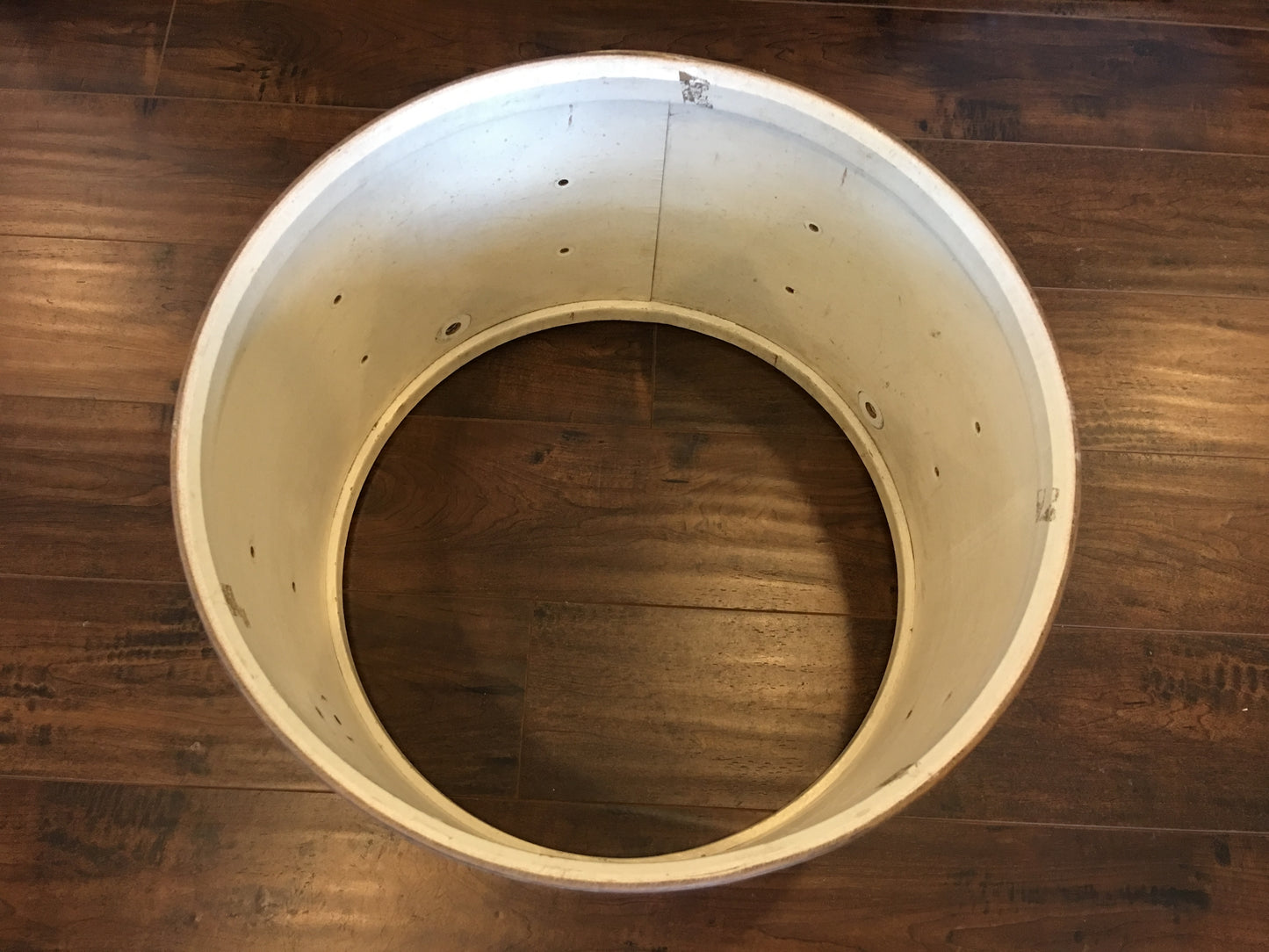 1960s Ludwig 14x20 Keystone Club Date Bass Drum Shell Oyster Black Pearl
