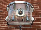 Zickos 14" Single Tom Clear vistalite