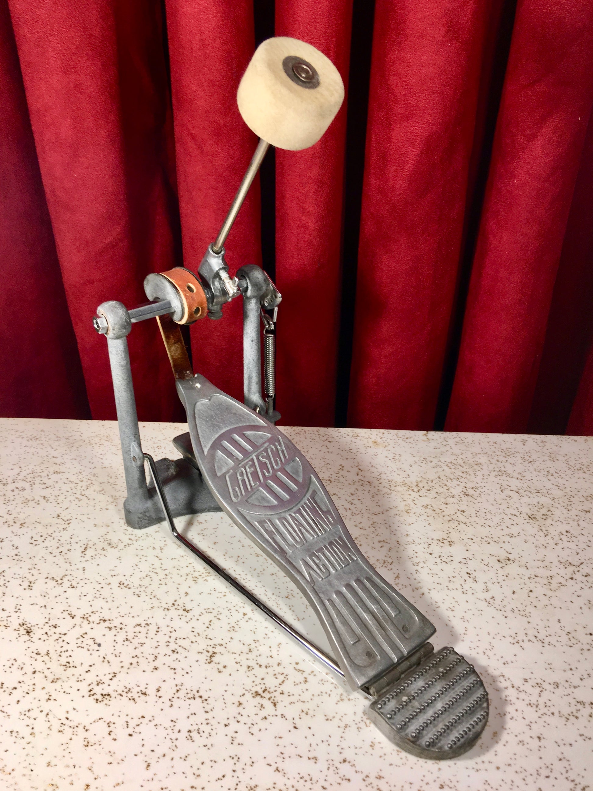 Vintage Gretsch Floating Action Bass Drum Pedal Drugan s Drums