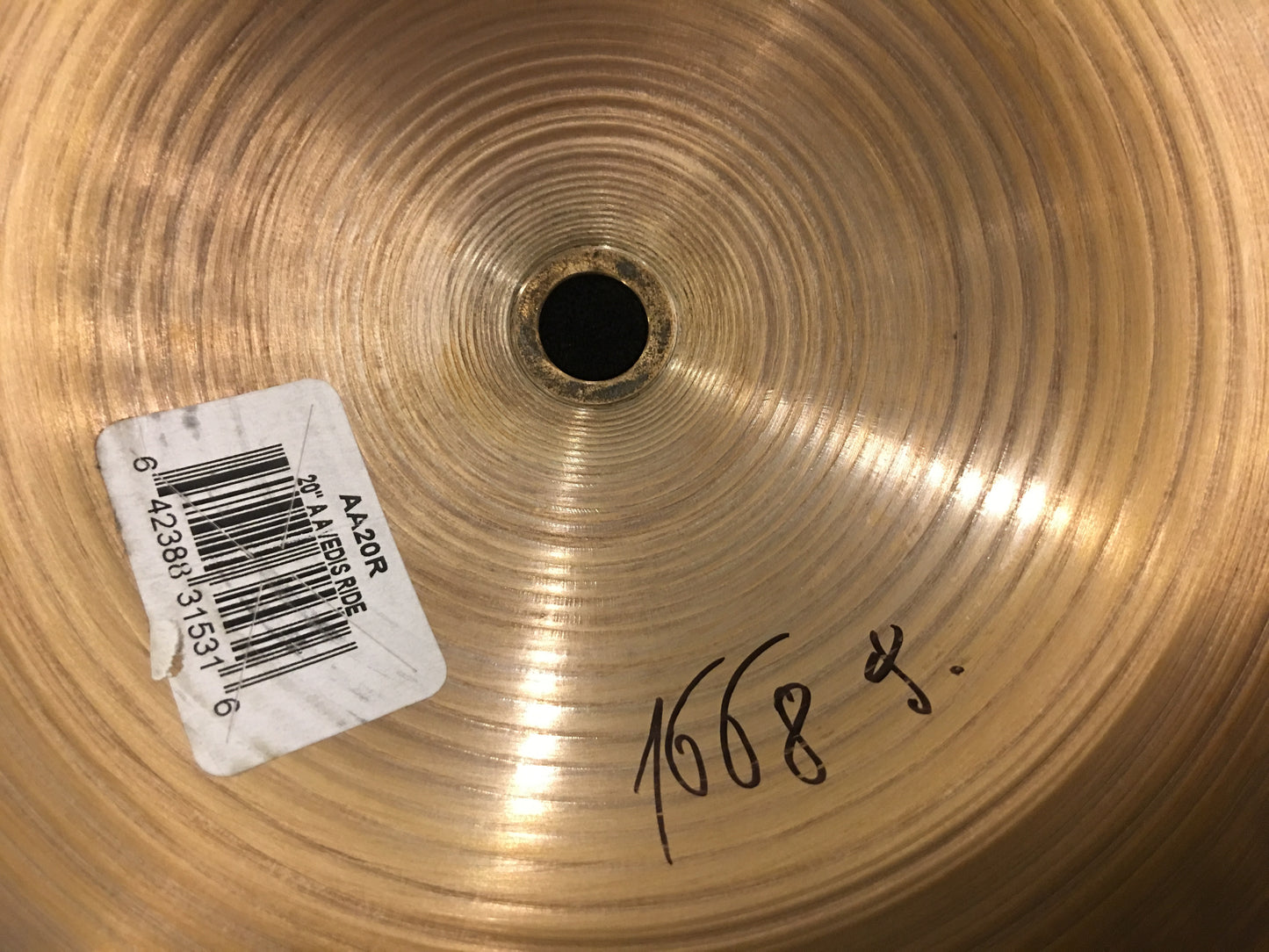 20" Zildjian Avidis Ride 1668 g