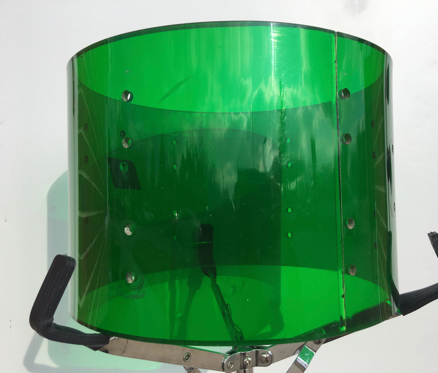Ludwig Green Vistalite Tom Shell 12" No Cracks