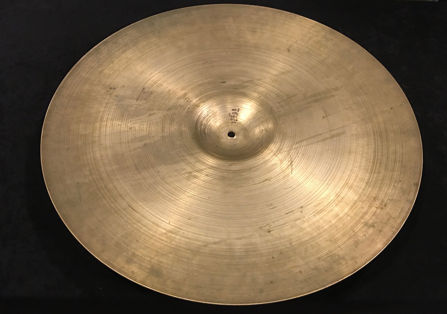 24" Zildjian A Early 1960's Light Ride Cymbal 3184g #539