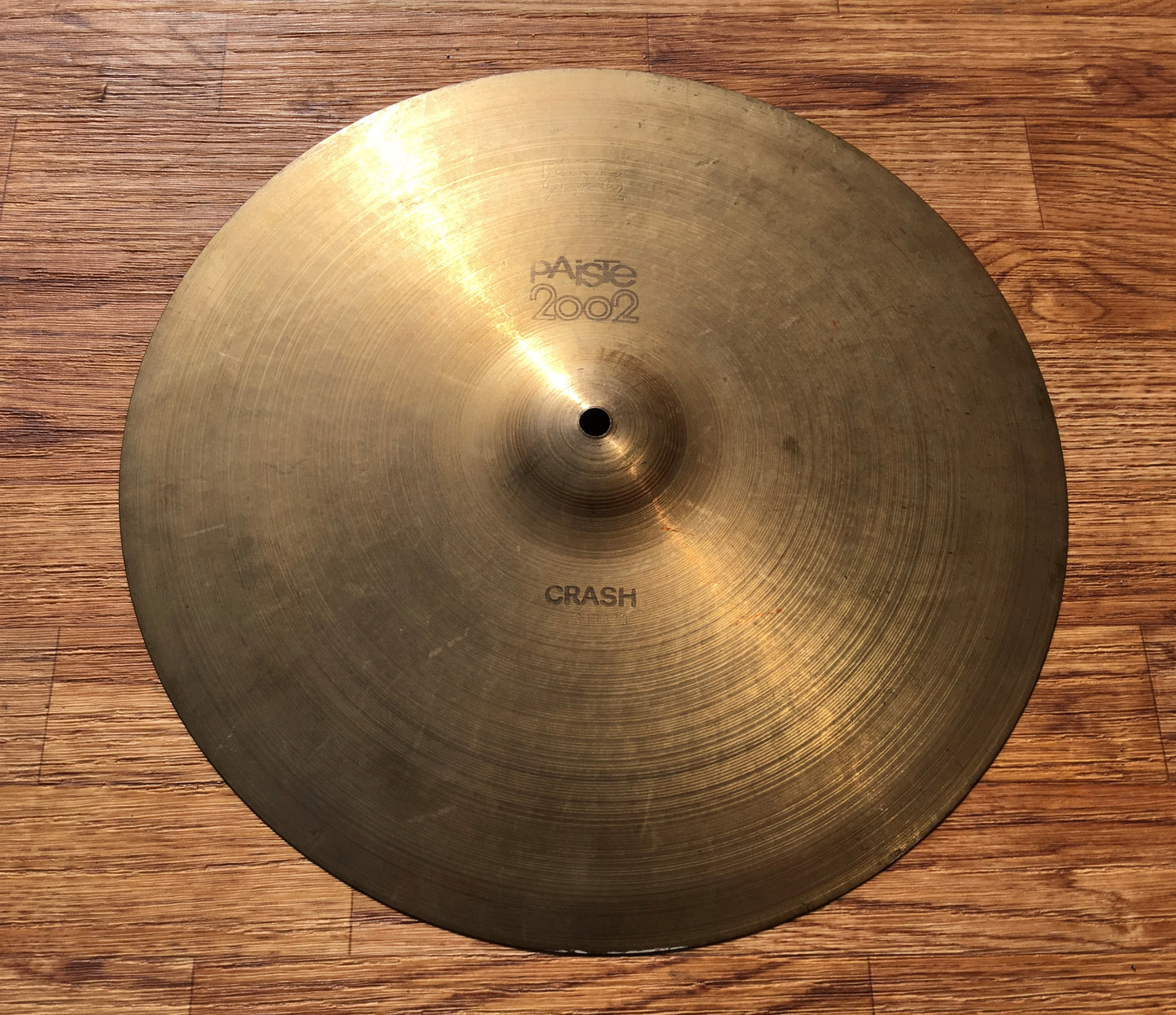 16” Paiste 1976 2002 Black Label Crash Cymbal 1074g #543