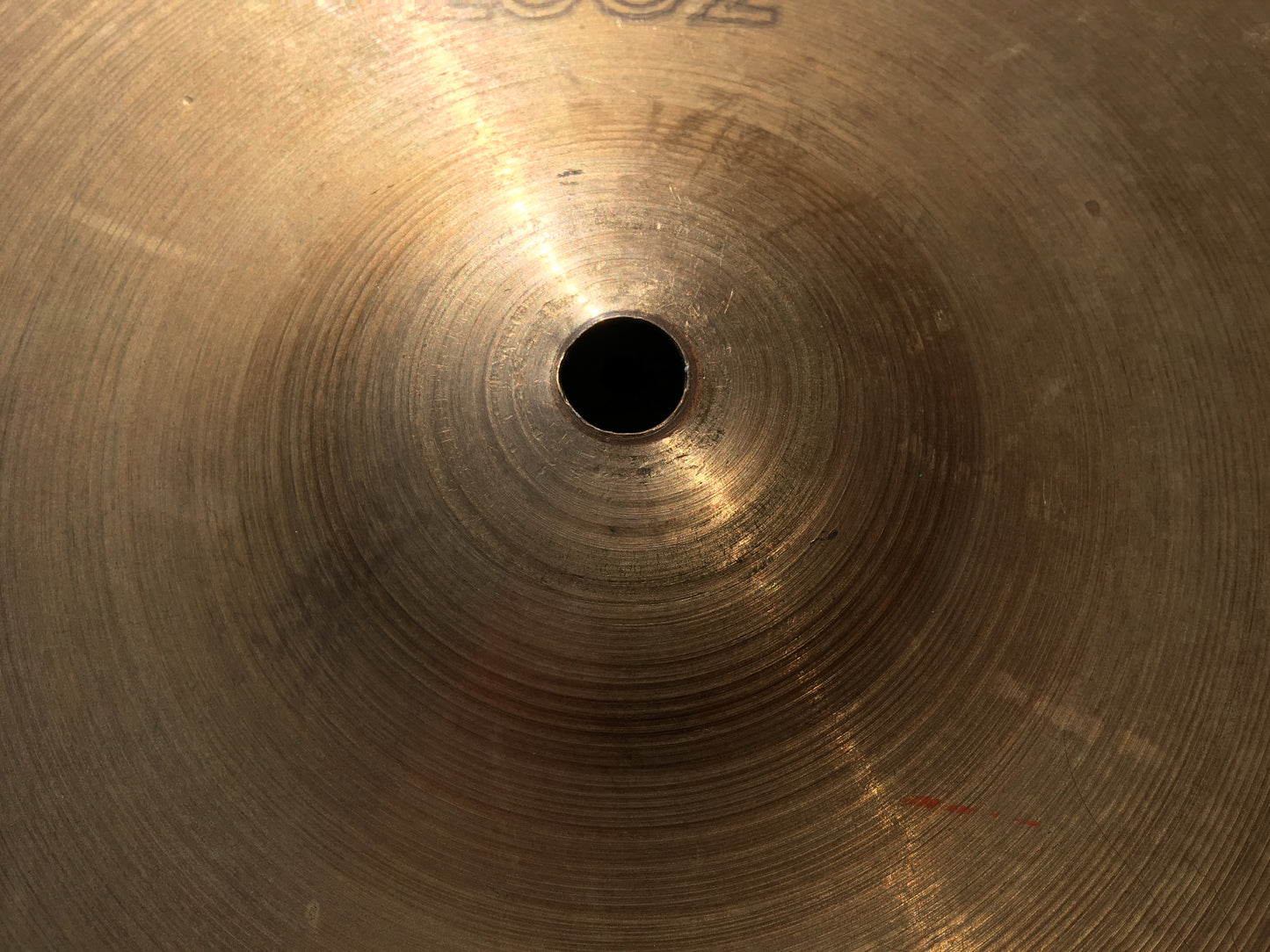 16” Paiste 1976 2002 Black Label Crash Cymbal 1074g #543