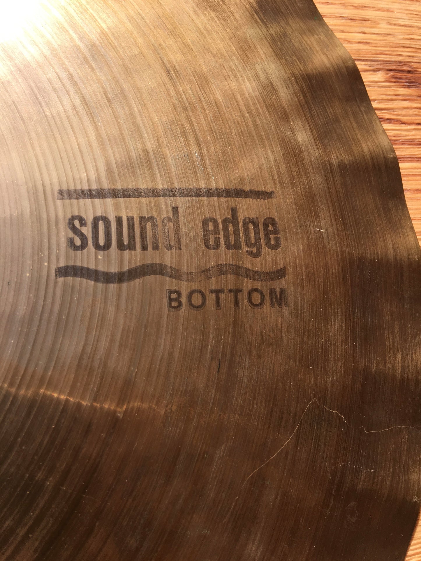 14" 1976 Paiste Black Label 2002 Sound Edge Hi-Hat Cymbals 958/1016g #540