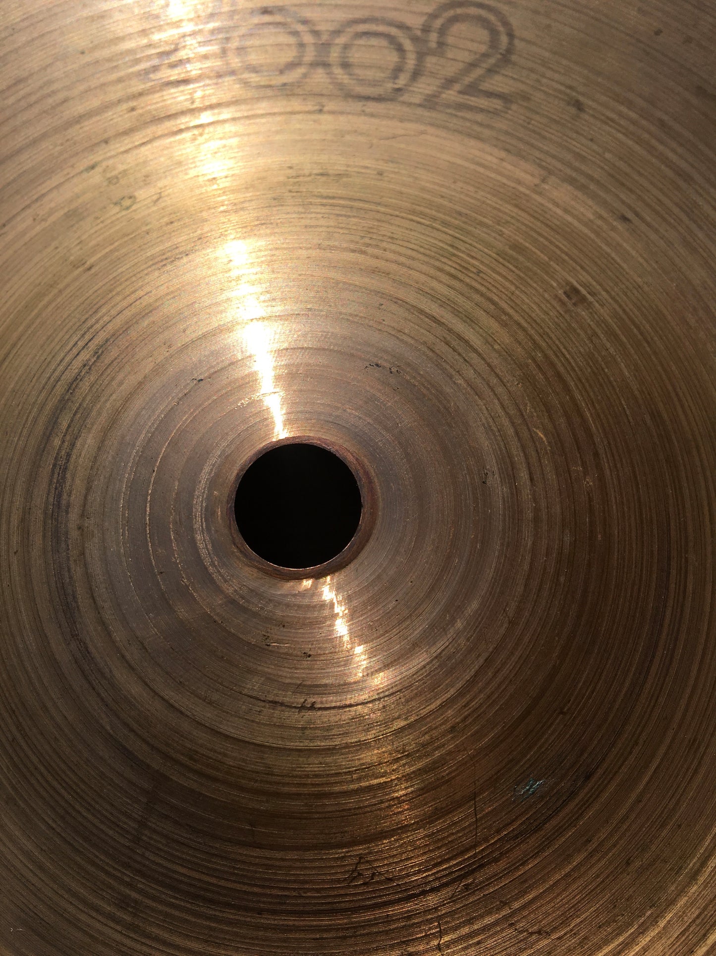 14" 1976 Paiste Black Label 2002 Sound Edge Hi-Hat Cymbals 958/1016g #540