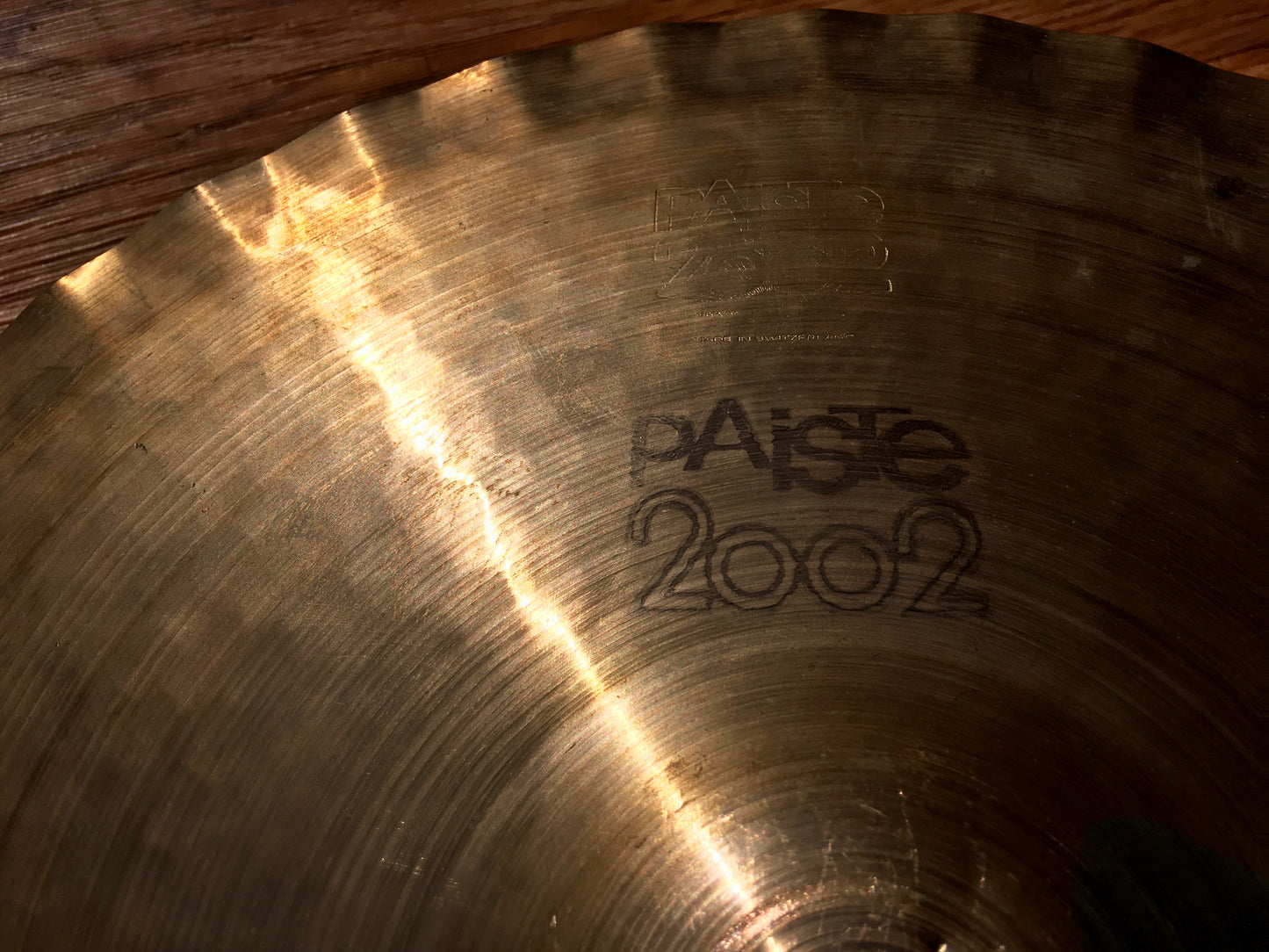 14" 1976 Paiste Black Label 2002 Sound Edge Hi-Hat Cymbals 958/1016g #540