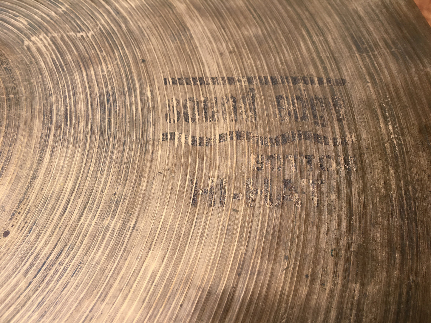 14" Paiste 2002 1979 Black Label Sound Edge Bottom Hi-Hat Cymbal 1010g #456