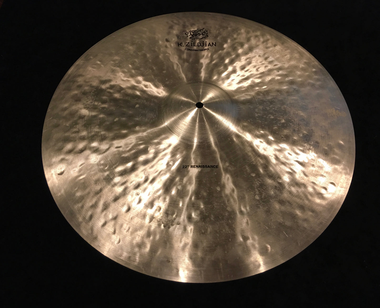 22" K Zildjian Constantinople Renaissance Ride Cymbal 2494g