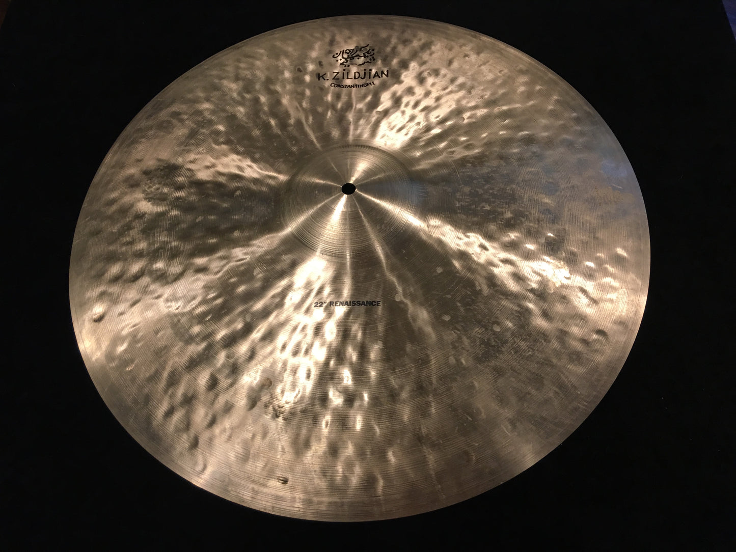 22" K Zildjian Constantinople Renaissance Ride Cymbal 2494g