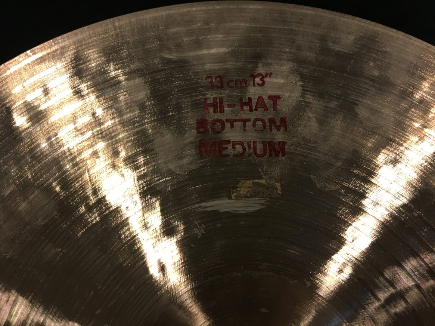13" Istanbul Pre Split Green Label Hi Hat Cymbals Top Light / Bottom Medium 786/876g #541