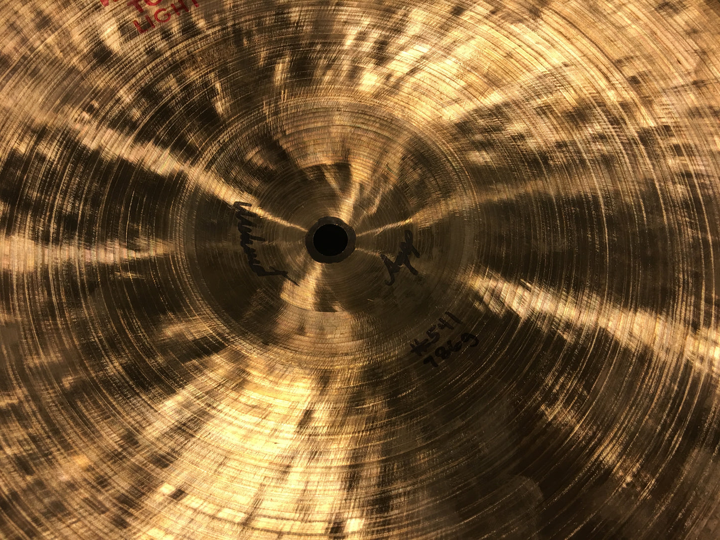 13" Istanbul Pre Split Green Label Hi Hat Cymbals Top Light / Bottom Medium 786/876g #541