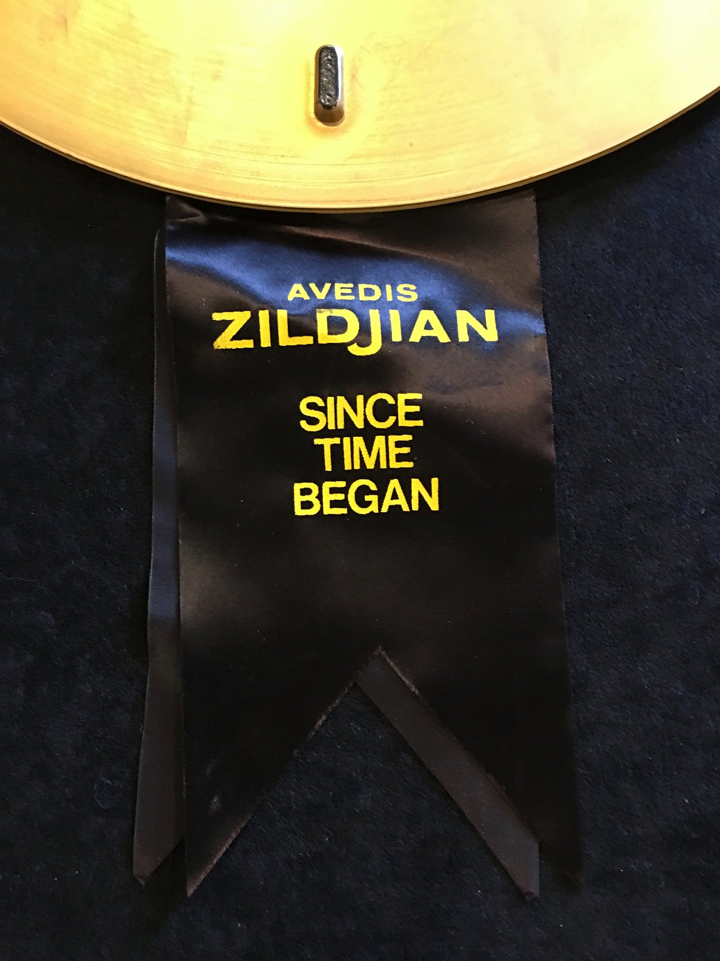 Vintage Avedis Zildjian "Since Time Began" Dealer Display Clock - Rare Find! NOS
