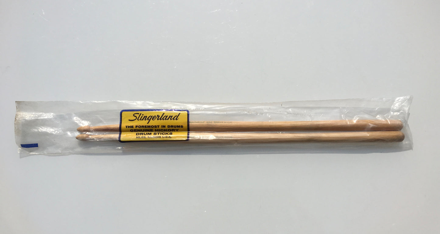 1970's Slingerland Green Logo Buddy Rich Drum Sticks NOS