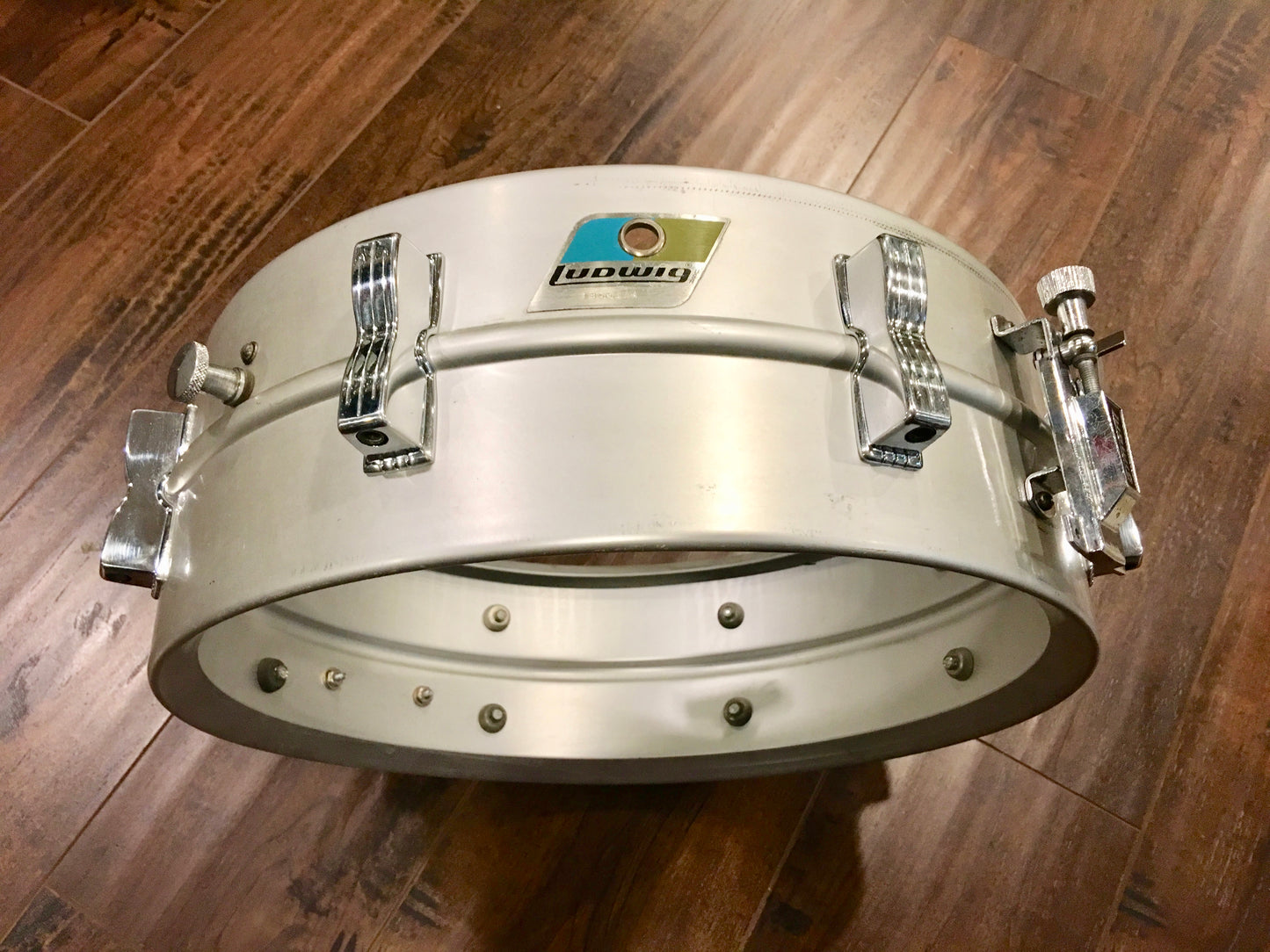 1970's Ludwig Acrolite 5x14 Snare Drum