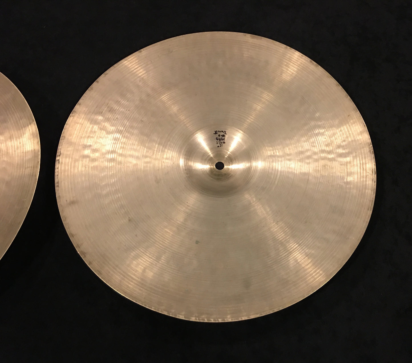 15" Zildjian A Trans Stamp Hi Hat Cymbals 1018/1414g #425