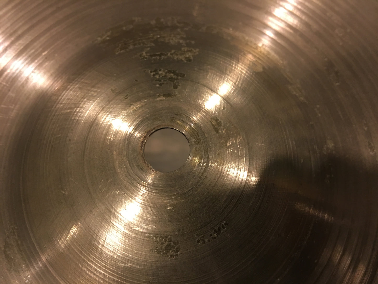 15" Zildjian A Trans Stamp Hi Hat Cymbals 1018/1414g #425