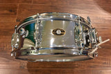 1960s Slingerland 5x14 Gene Krupa 8 Lug Sound King Snare Drum Chrome Over Brass 227XXX