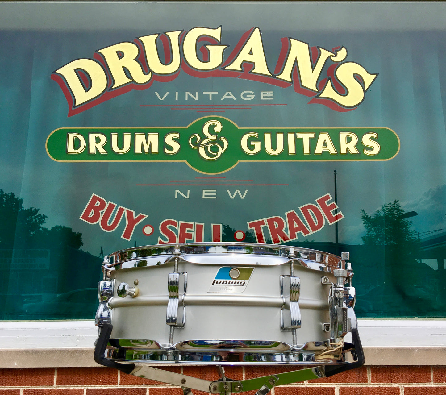 1970s Ludwig Acrolite 5x14 Snare Drum #1881XXX