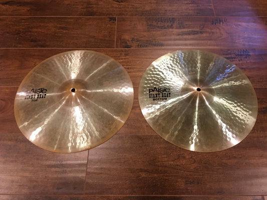 15" Paiste Giant Beat Hi-Hat Cymbals 948/1270g