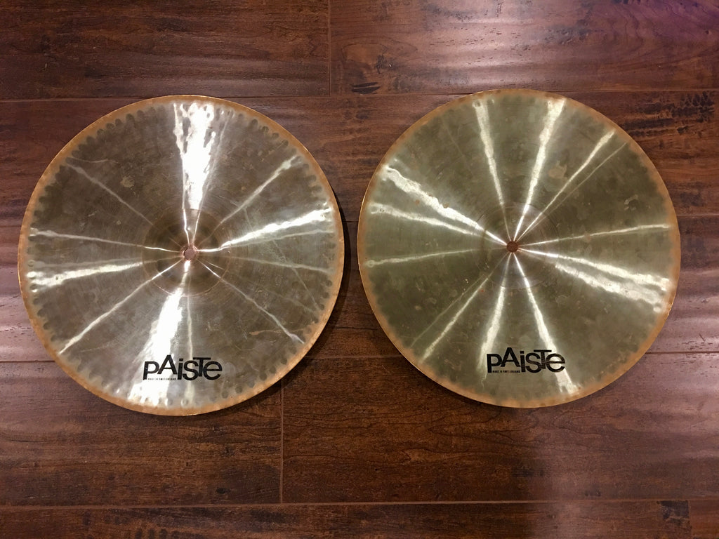 15" Paiste Giant Beat HiHat Cymbals 948/1270g Drugan's Drums & Guitars
