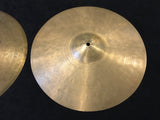 13" K Zildjian Istanbul Old Stamp II 1945-49 Hi-Hat Cymbals 562/628g #1051