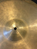 13" K Zildjian Istanbul Old Stamp II 1945-49 Hi-Hat Cymbals 562/628g #1051