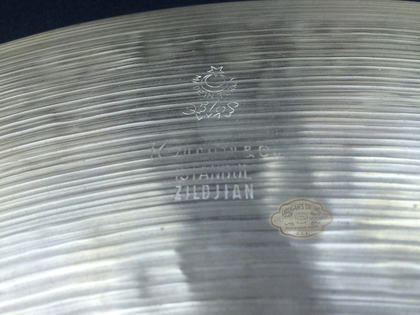 20" Vintage Zildjian K Ride