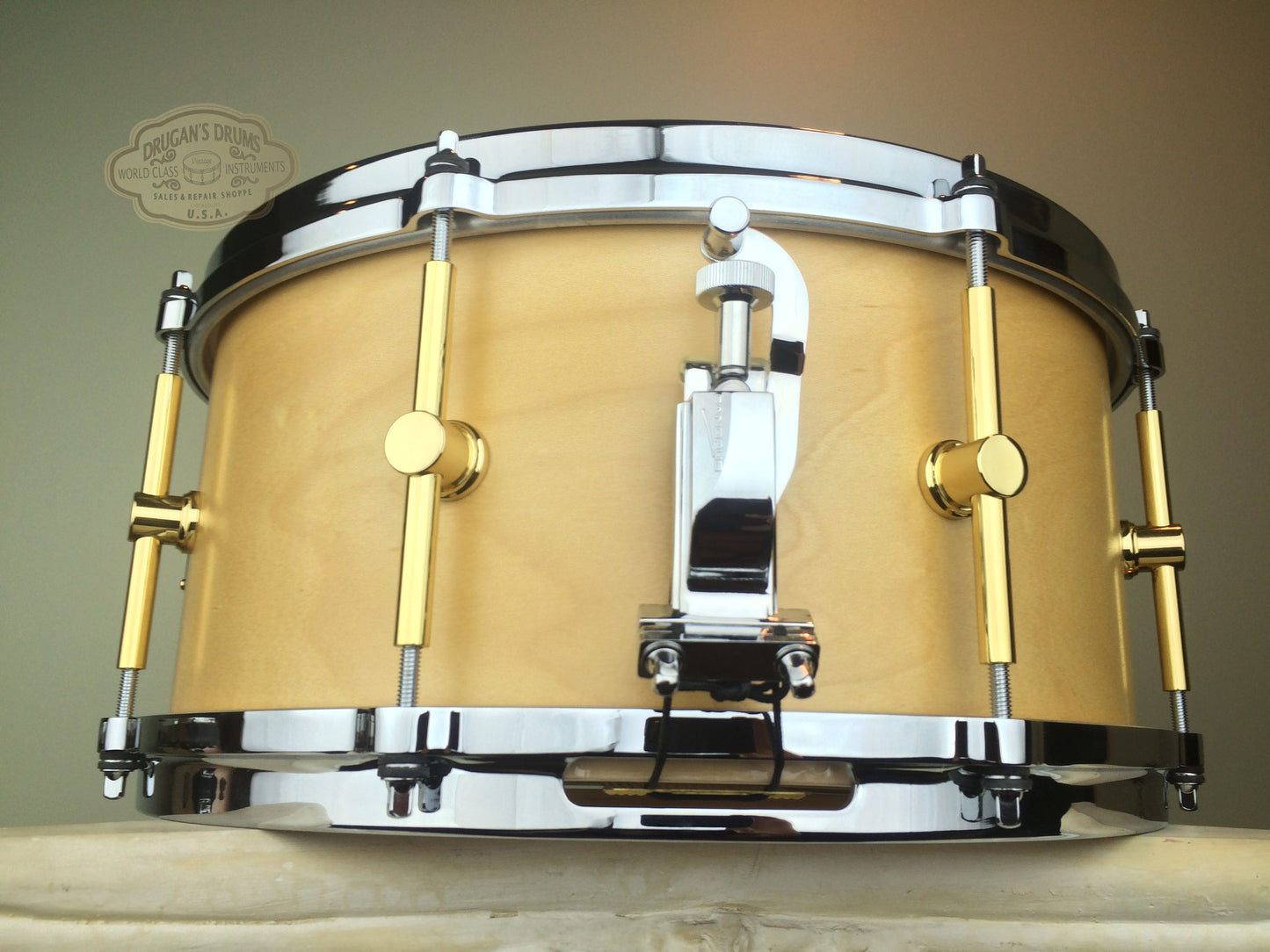 Canopus "The Maple" Snare 6.5"x14" - Natural Oil